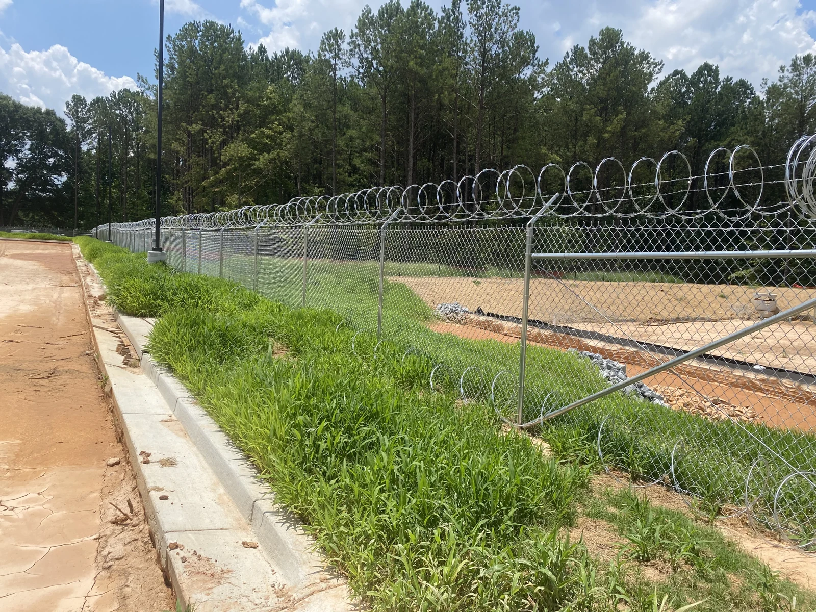 Commercial security perimeter fence or gate design reference