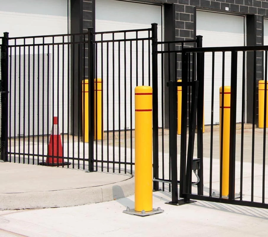 Ornamental access opening fence or gate design reference