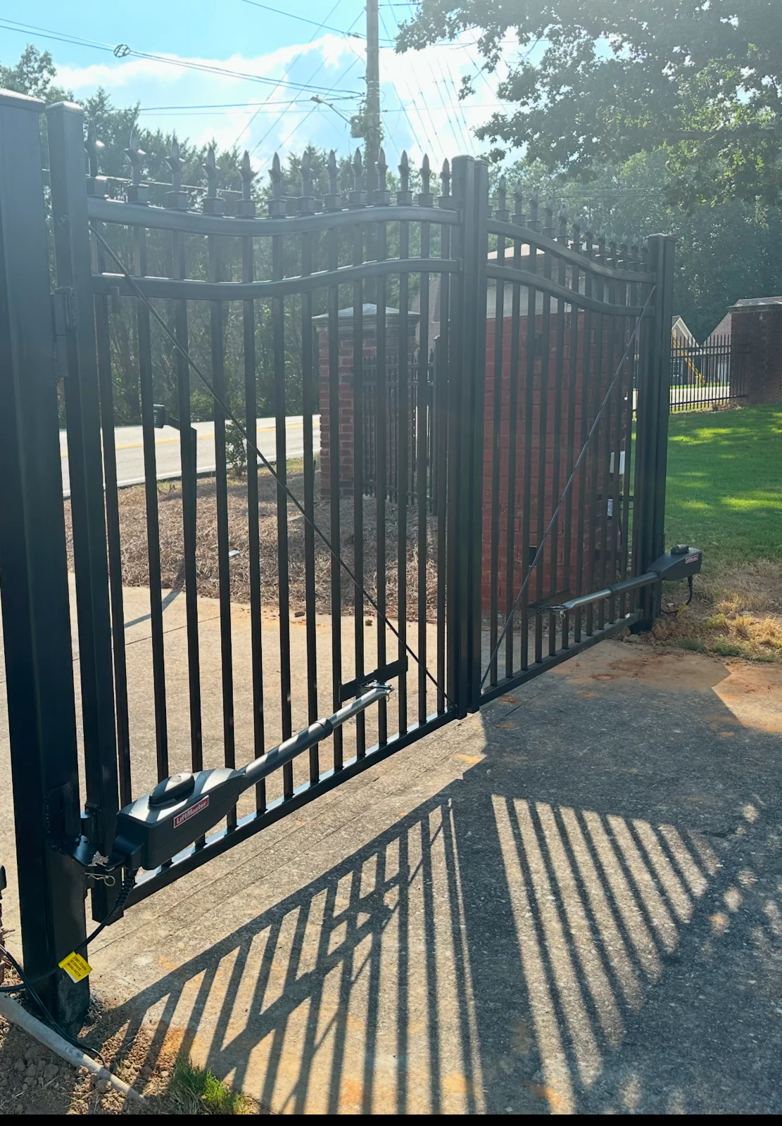 Ornamental picket gate fence or gate design reference
