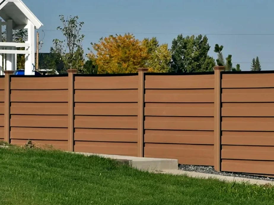 Composite privacy panels fence or gate design reference
