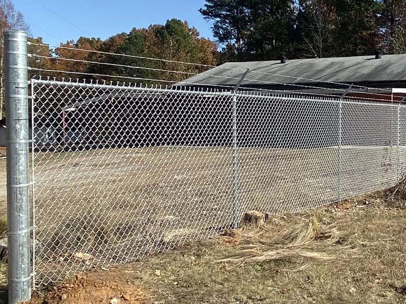 Galvanized chain link fence or gate design reference